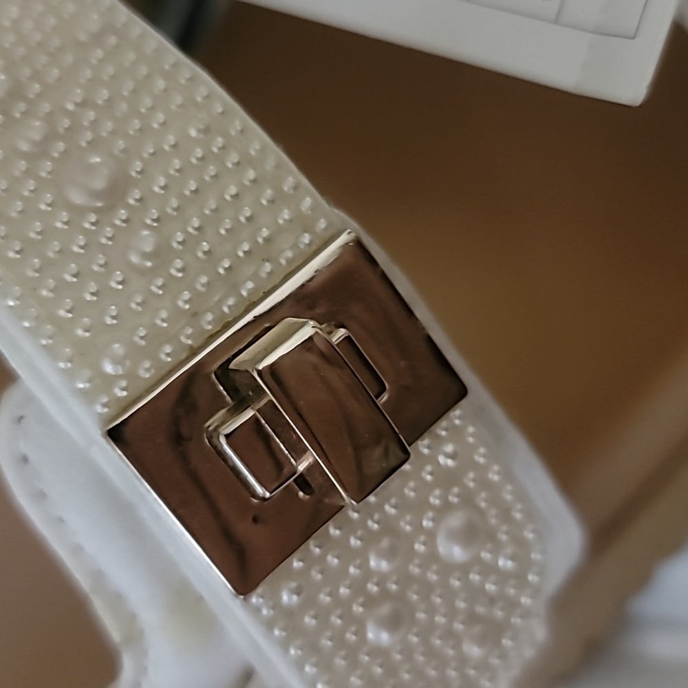 A New Day Ivory Pearl Embellished Sandals - Picture 7 of 8